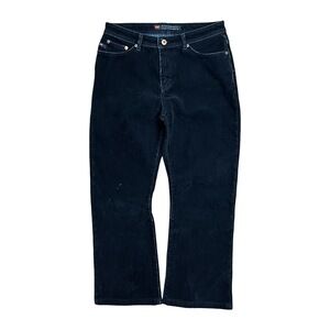Parasuco Made in Italy Black Velvet Pants - 30”